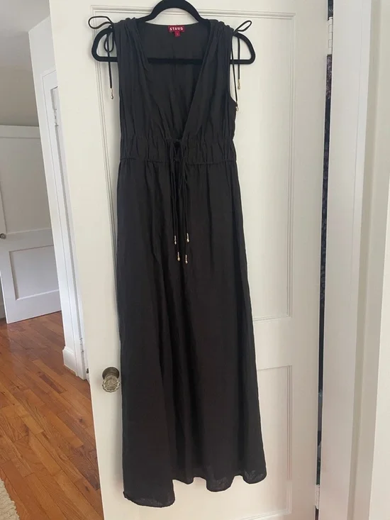 Staud linen maxi dress - Picture 6 of 9